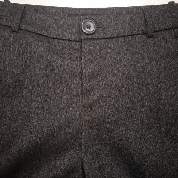 Mossimo Stretch Ladies Size 12 Charcoal Color Slight Flare Dress Pant - Picture 6 of 11